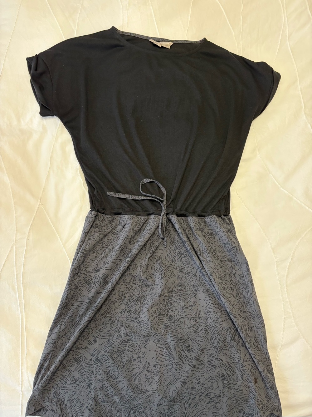 Royal Robbins Black Ribbed Knit Top